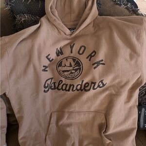 New York Islanders Tan Hoodie Men